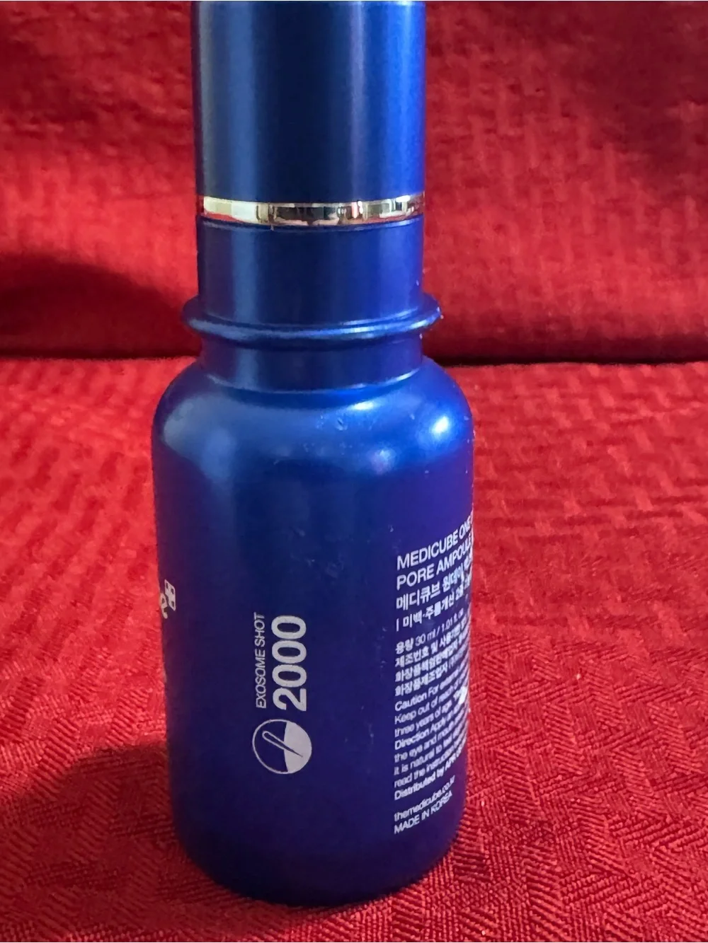 Medicube One Day Exosome Shot 2000 - Blue Serum for Skin Renewal